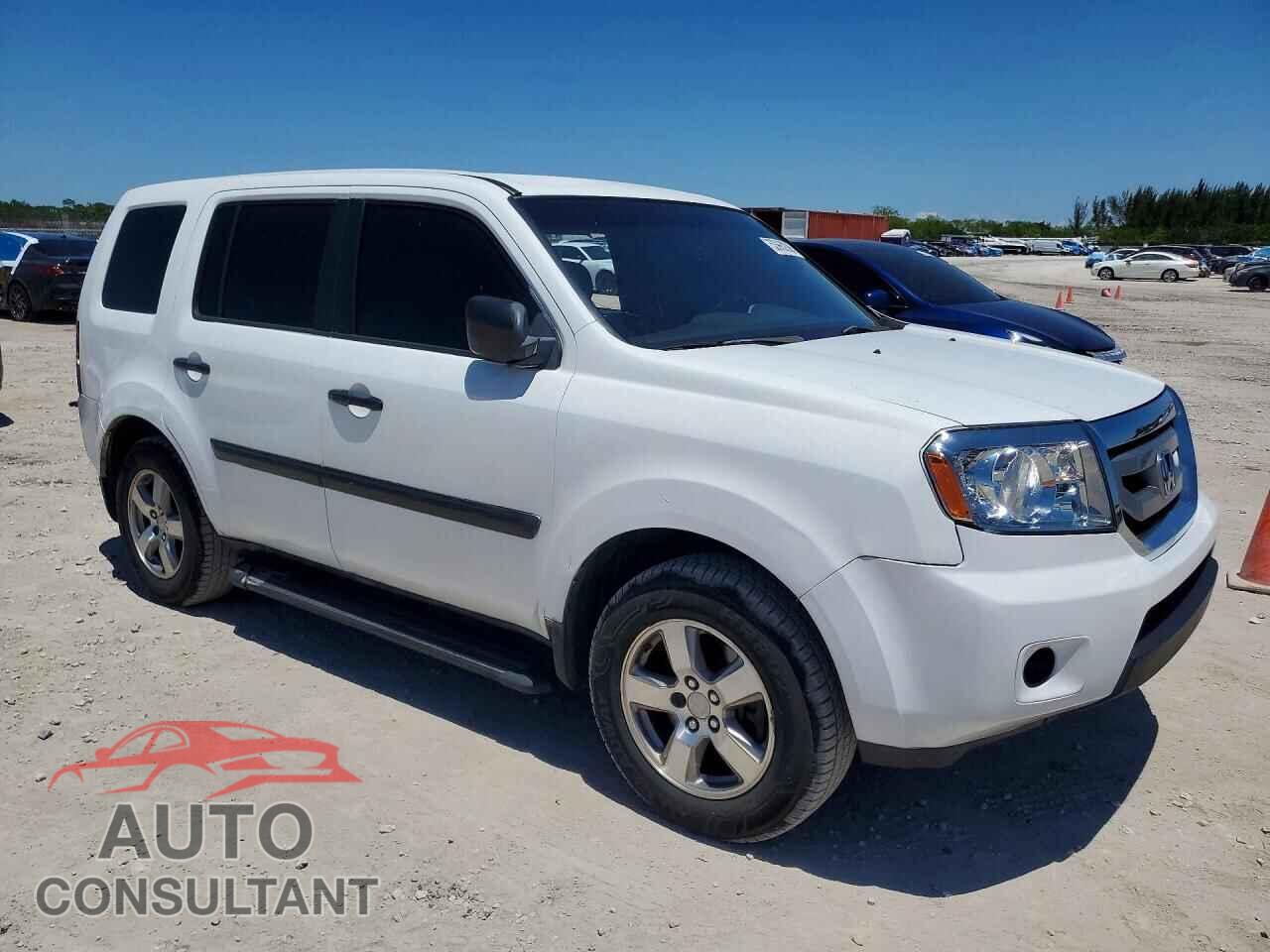 HONDA PILOT 2011 - 5FNYF3H29BB049954