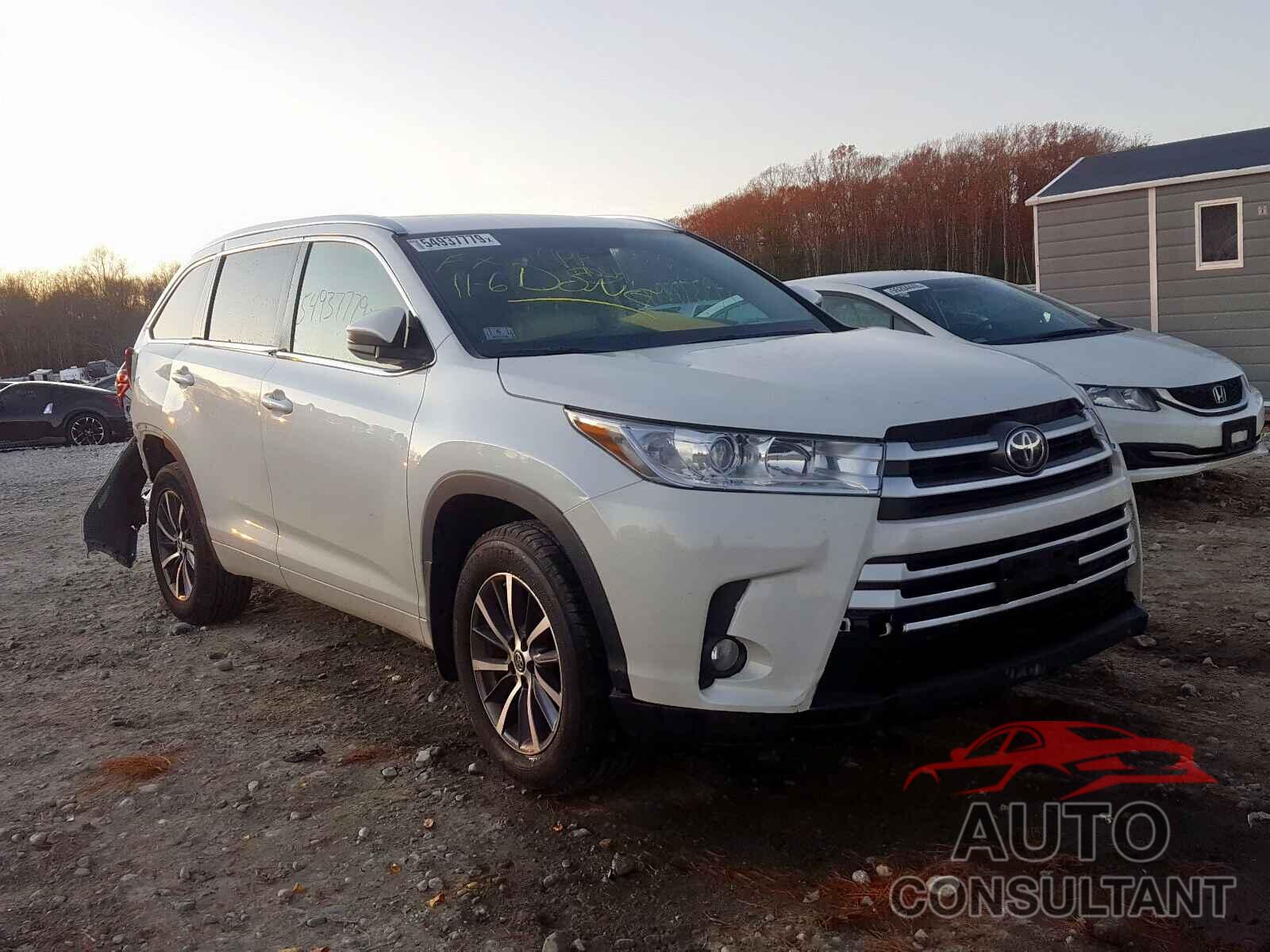 TOYOTA HIGHLANDER 2017 - 5TDJZRFH5HS361664