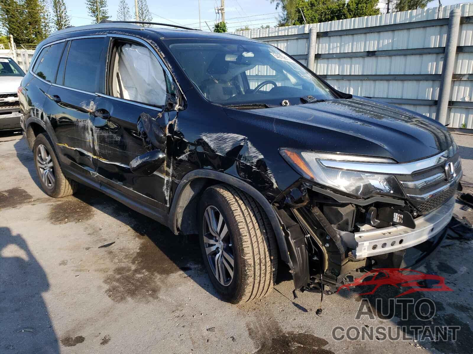 HONDA PILOT 2017 - 5FNYF5H55HB012284