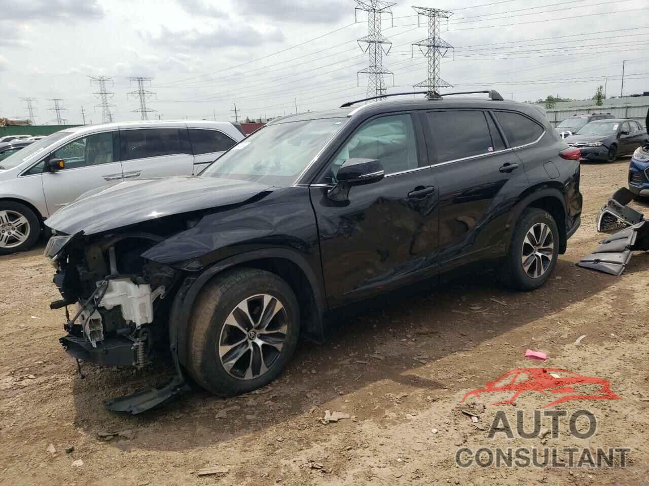 TOYOTA HIGHLANDER 2022 - 5TDGZRBH6NS573727