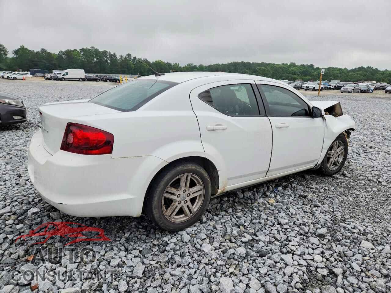 DODGE AVENGER 2012 - 1C3CDZCB0CN147773