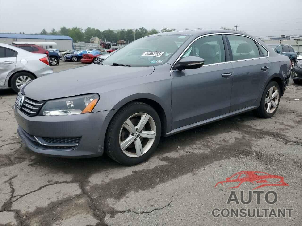 VOLKSWAGEN PASSAT 2012 - 1VWBH7A35CC053912