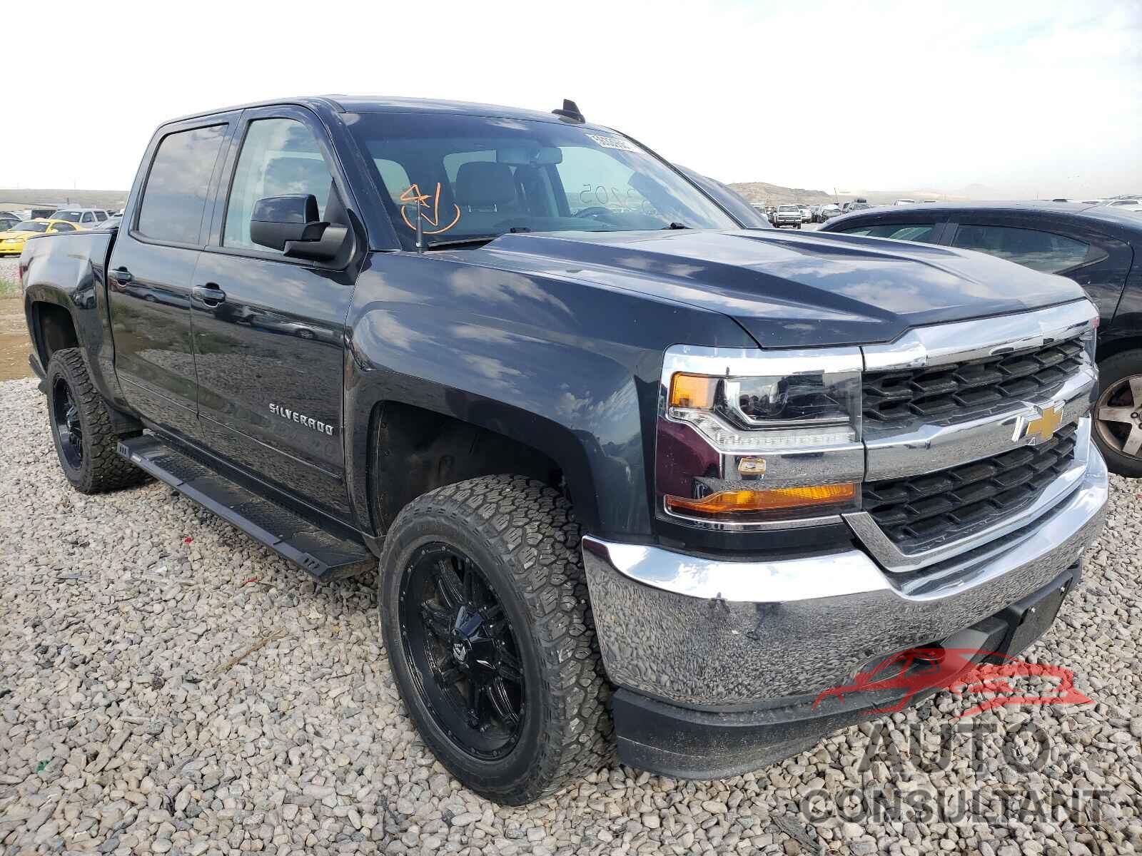 CHEVROLET SILVERADO 2017 - 3GCUKREC6HG360125