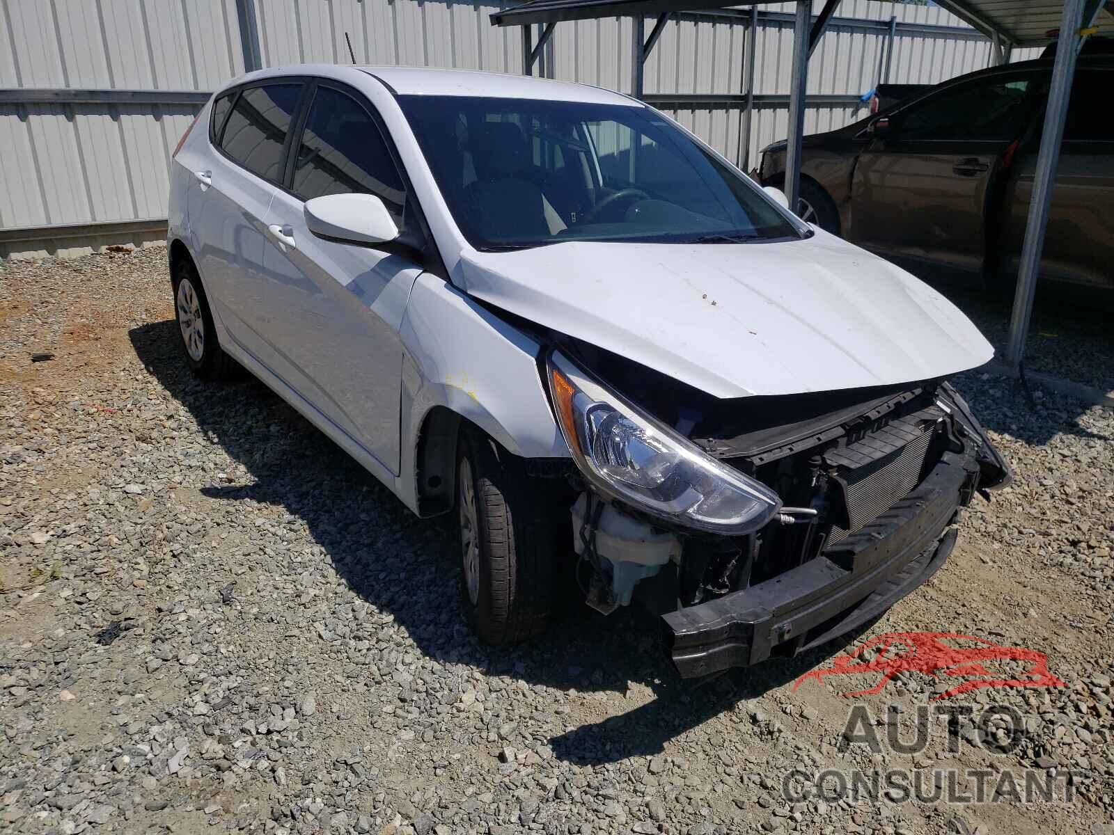 HYUNDAI ACCENT 2017 - KMHCT5AE3HU338326