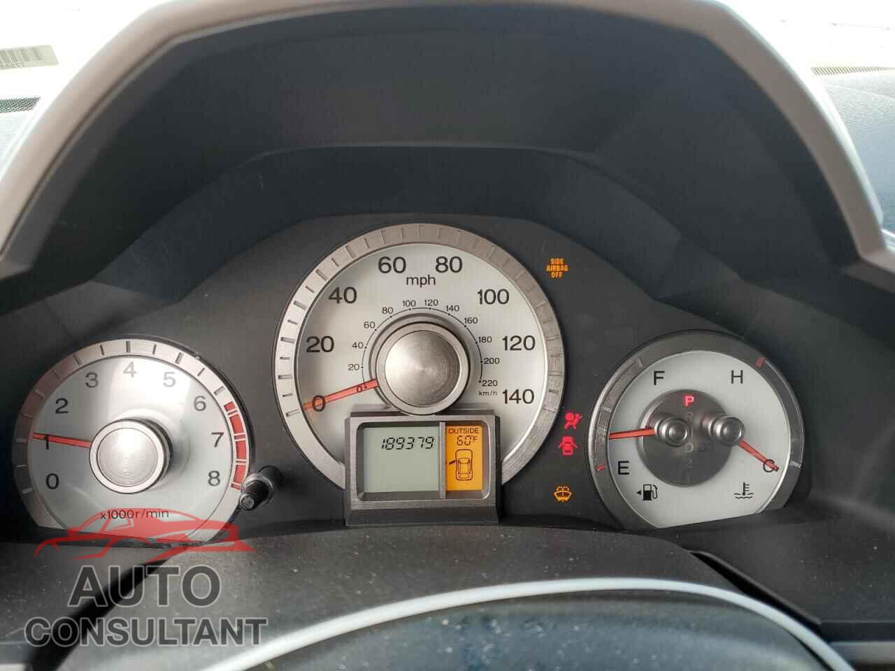 HONDA PILOT 2010 - 5FNYF4H62AB006483