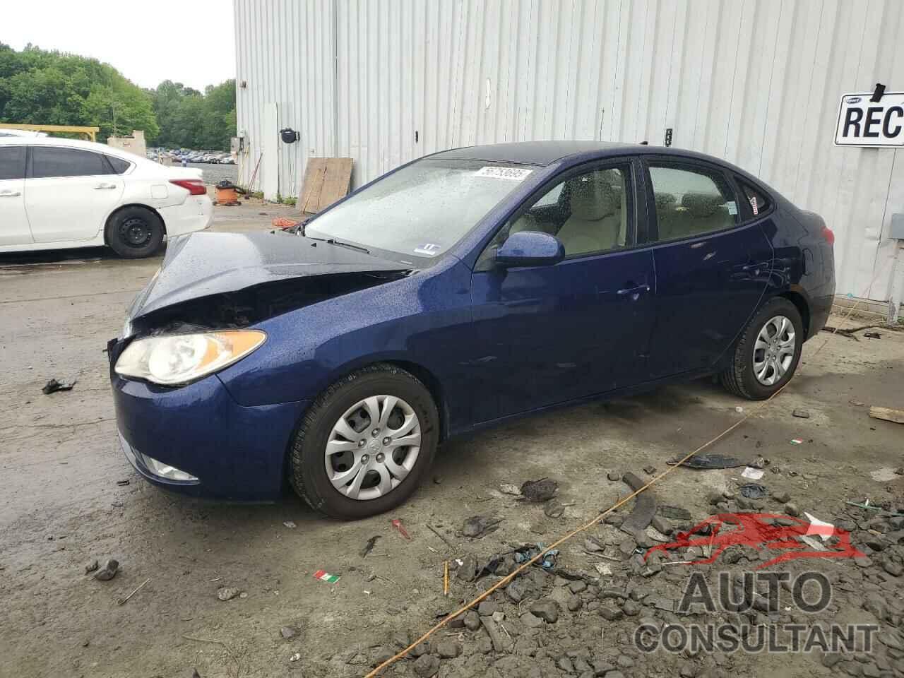 HYUNDAI ELANTRA 2010 - KMHDU4AD9AU161967