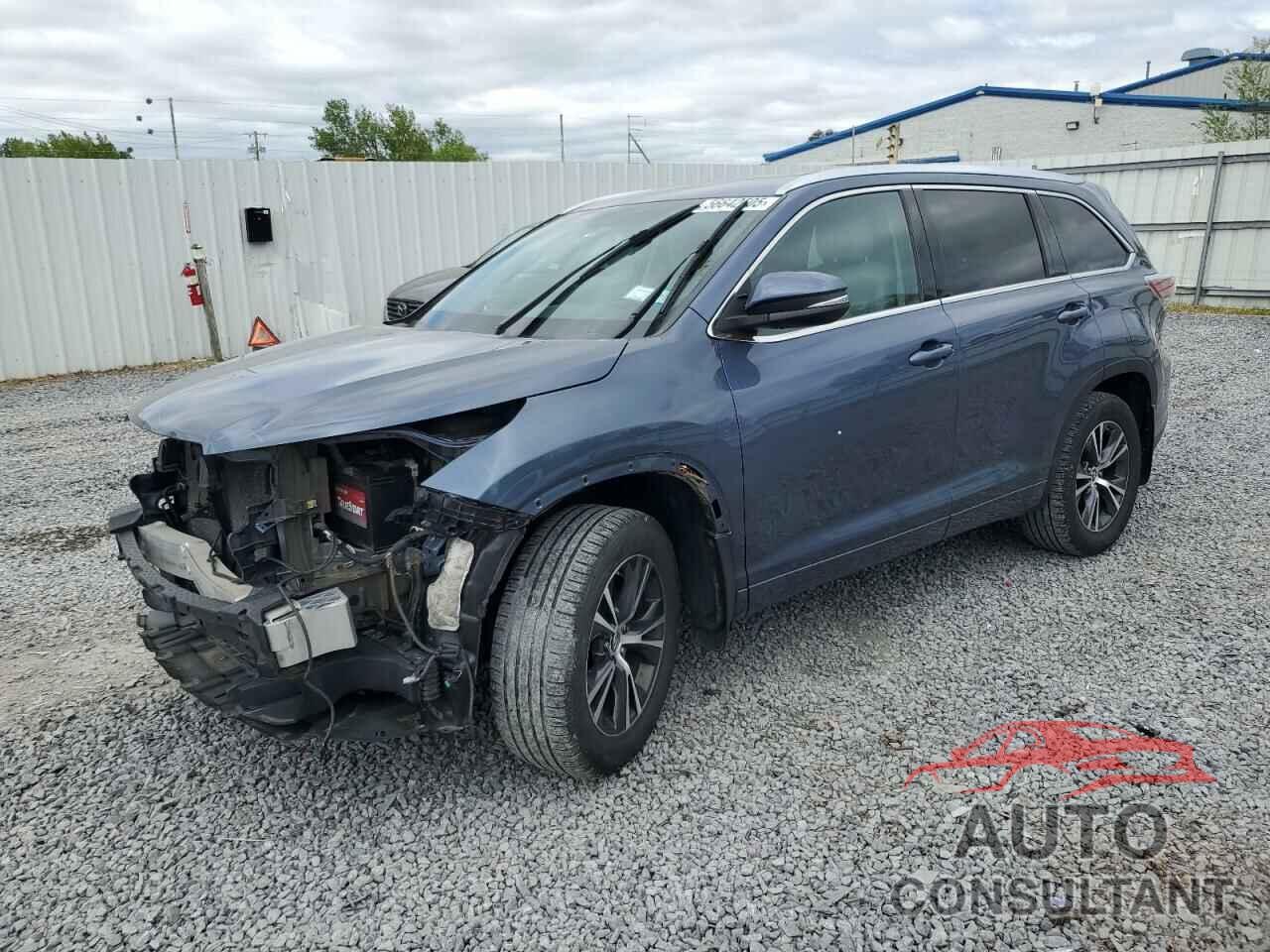 TOYOTA HIGHLANDER 2016 - 5TDJKRFH5GS242872