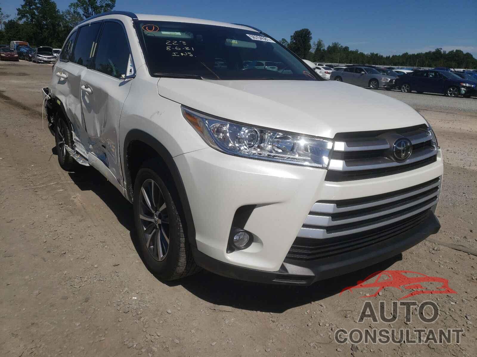 TOYOTA HIGHLANDER 2018 - 5TDKZRFH1JS549110