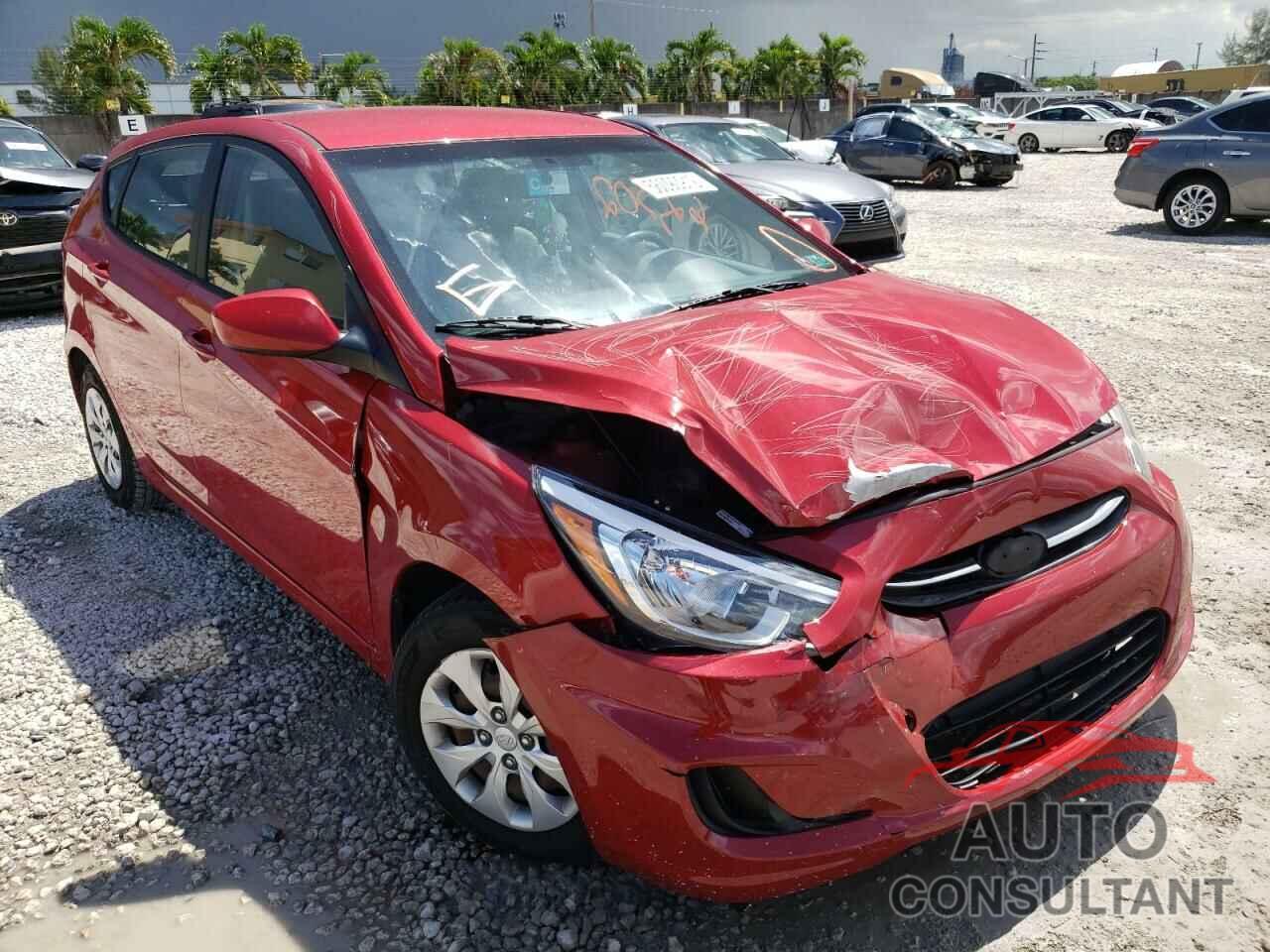 HYUNDAI ACCENT 2016 - KMHCT5AE6GU254922