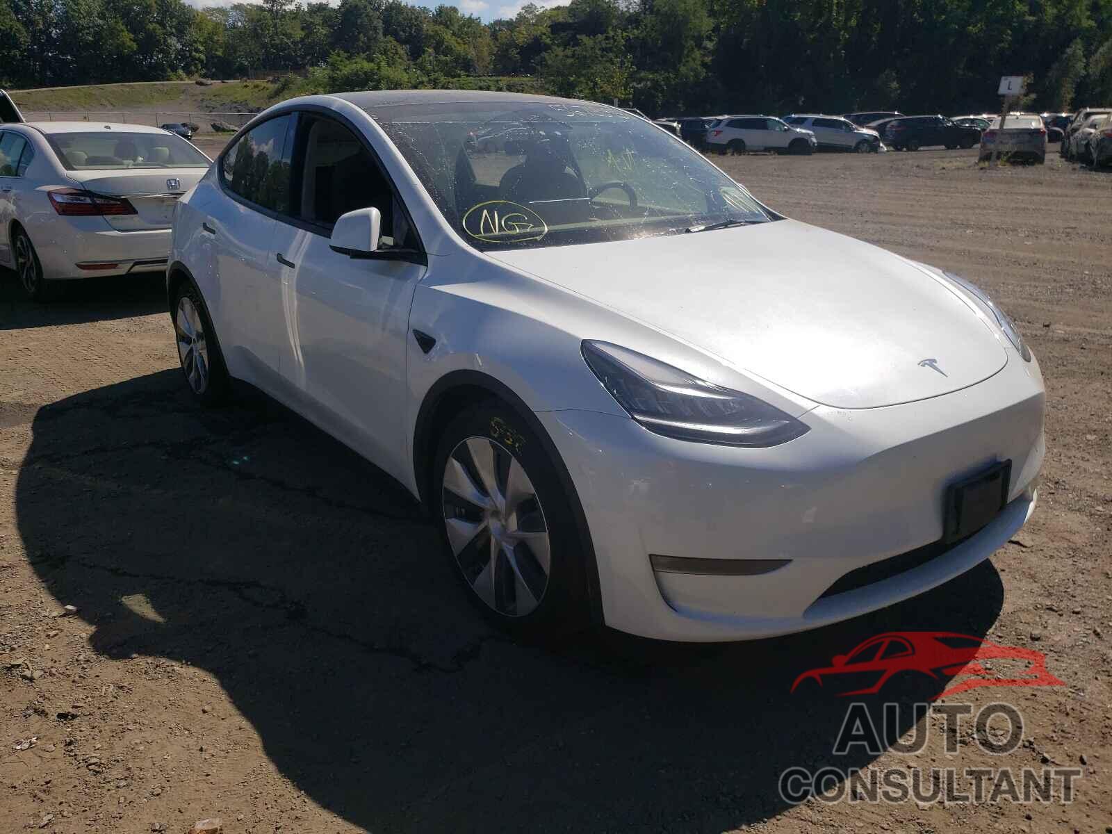 TESLA MODEL Y 2021 - 5YJYGAEE3MF145923