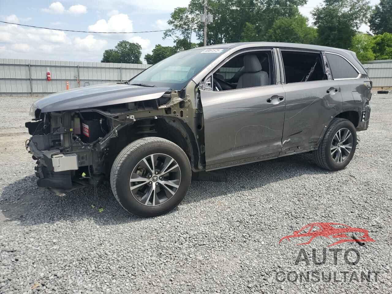 TOYOTA HIGHLANDER 2018 - 5TDZARFH4JS039470