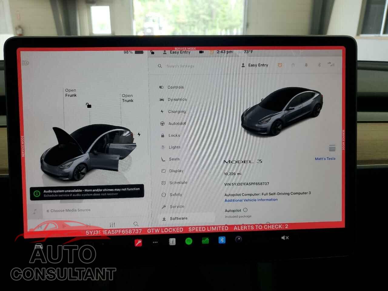 TESLA MODEL 3 2023 - 5YJ3E1EA5PF658737
