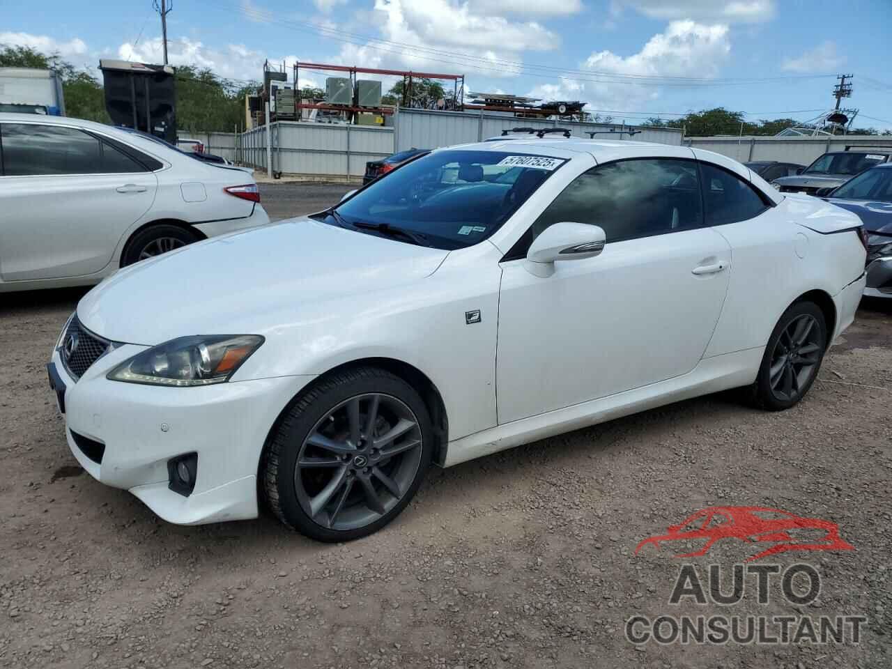 LEXUS IS 2013 - JTHFF2C27D2528371
