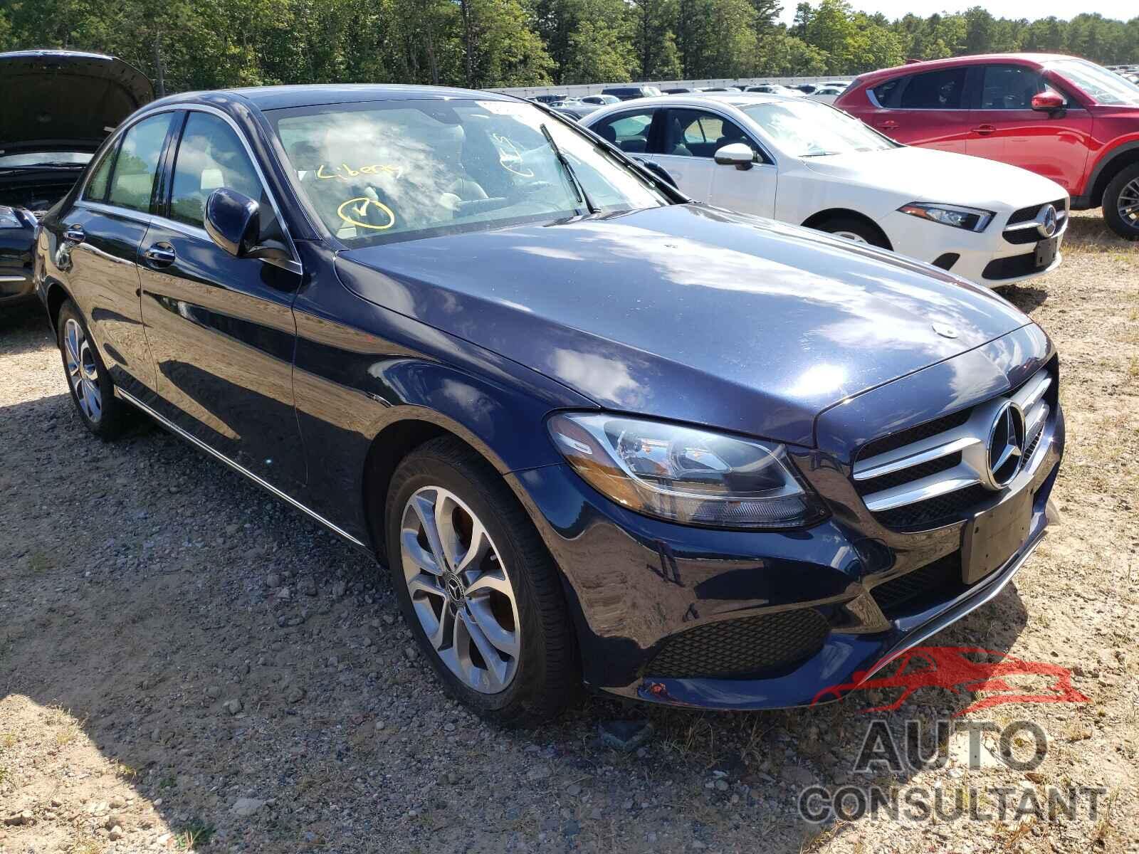 MERCEDES-BENZ C-CLASS 2018 - WDDWF4KBXJR417000