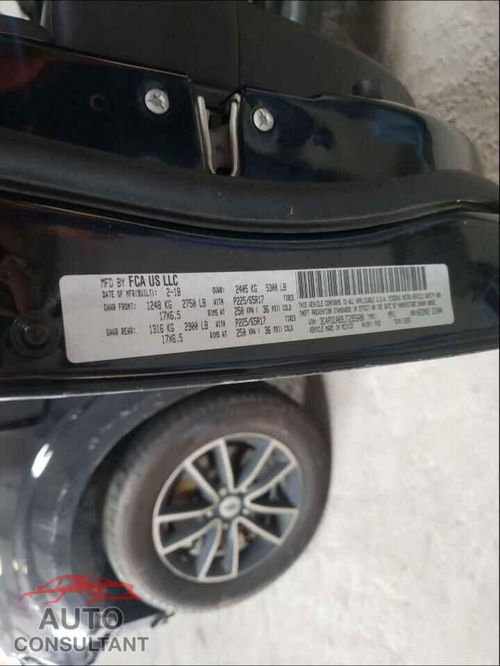 DODGE JOURNEY 2018 - 3C4PDCAB9JT295608