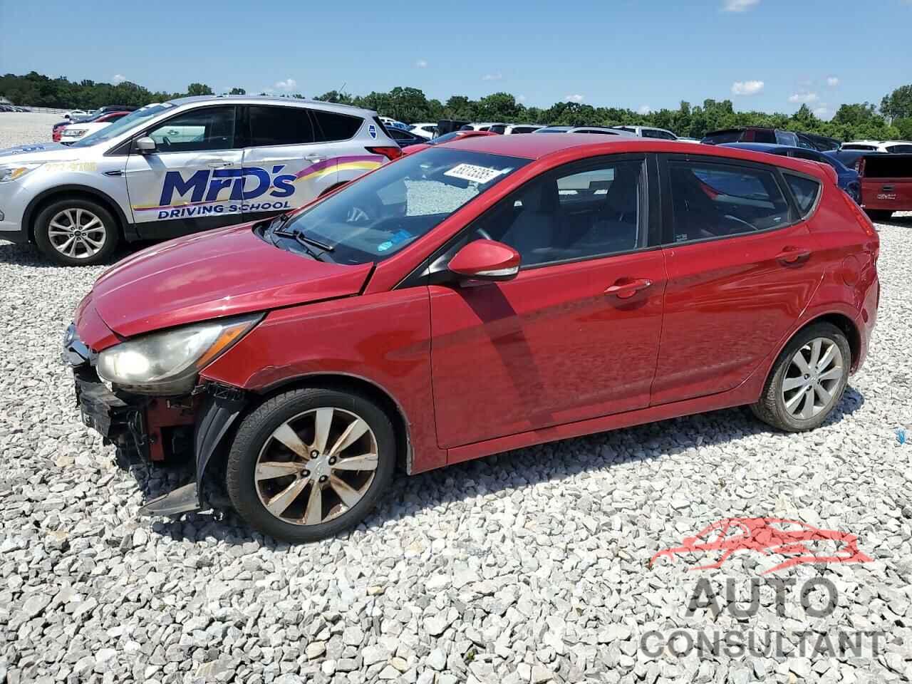 HYUNDAI ACCENT 2013 - KMHCU5AE7DU137701