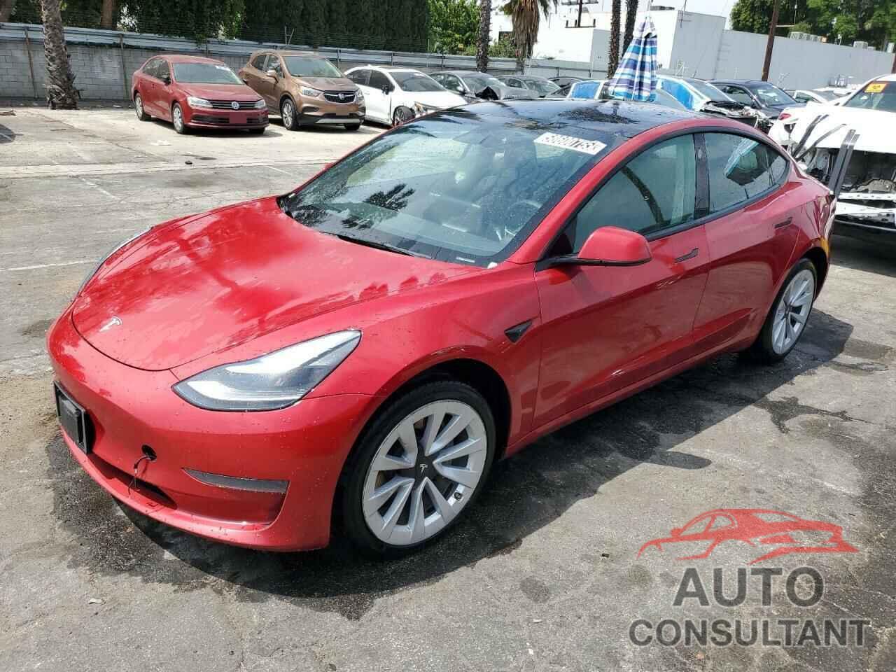 TESLA MODEL 3 2022 - 5YJ3E1EA9NF304409