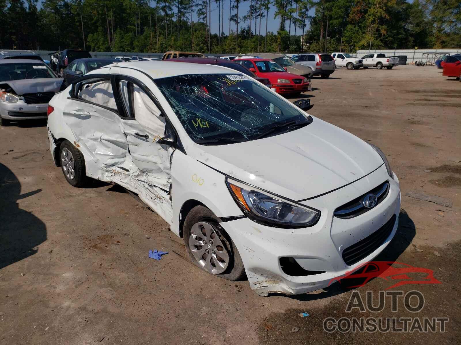 HYUNDAI ACCENT 2016 - KMHCT4AE9GU018422