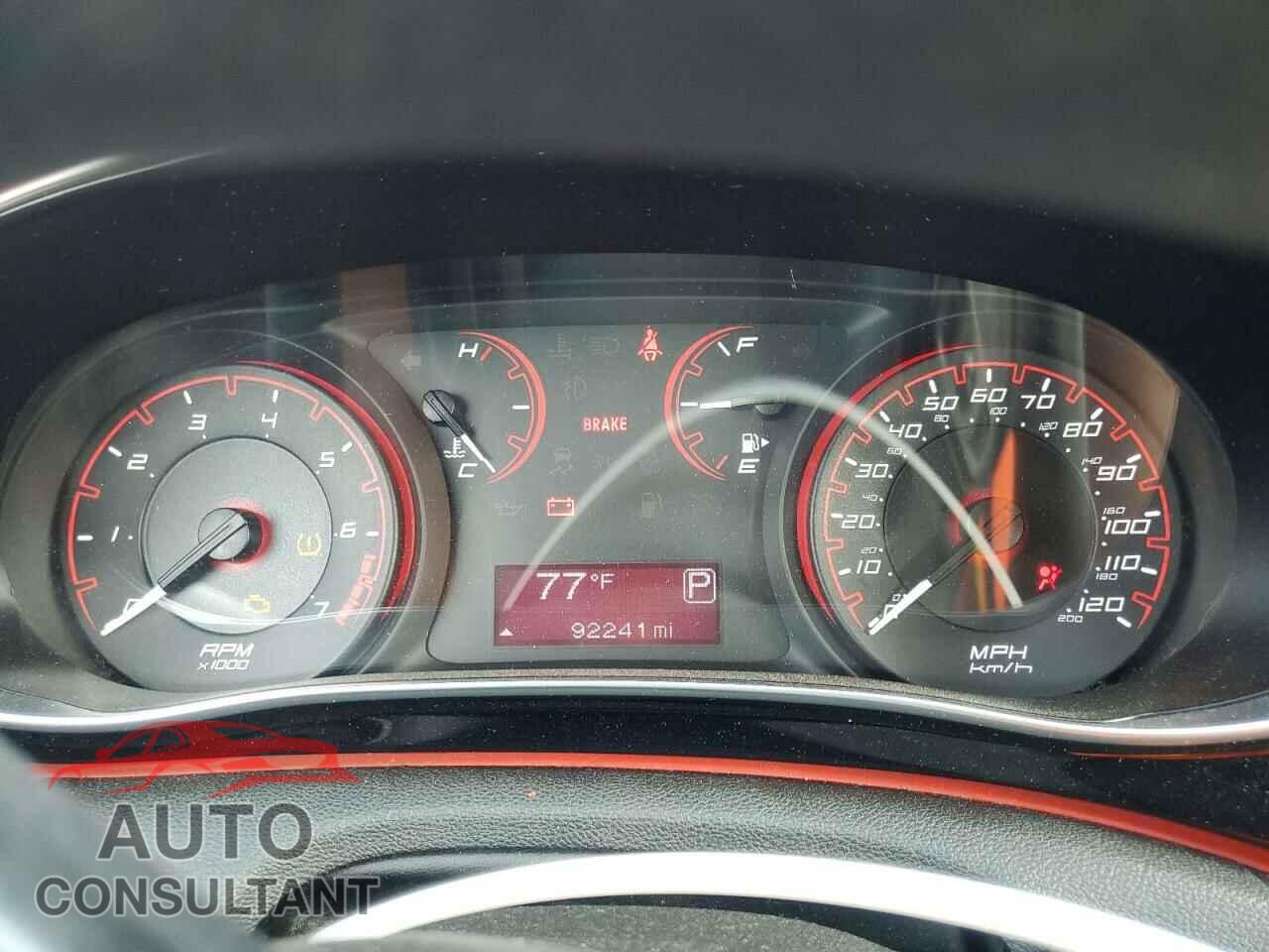 DODGE DART 2015 - 1C3CDFBB2FD278844