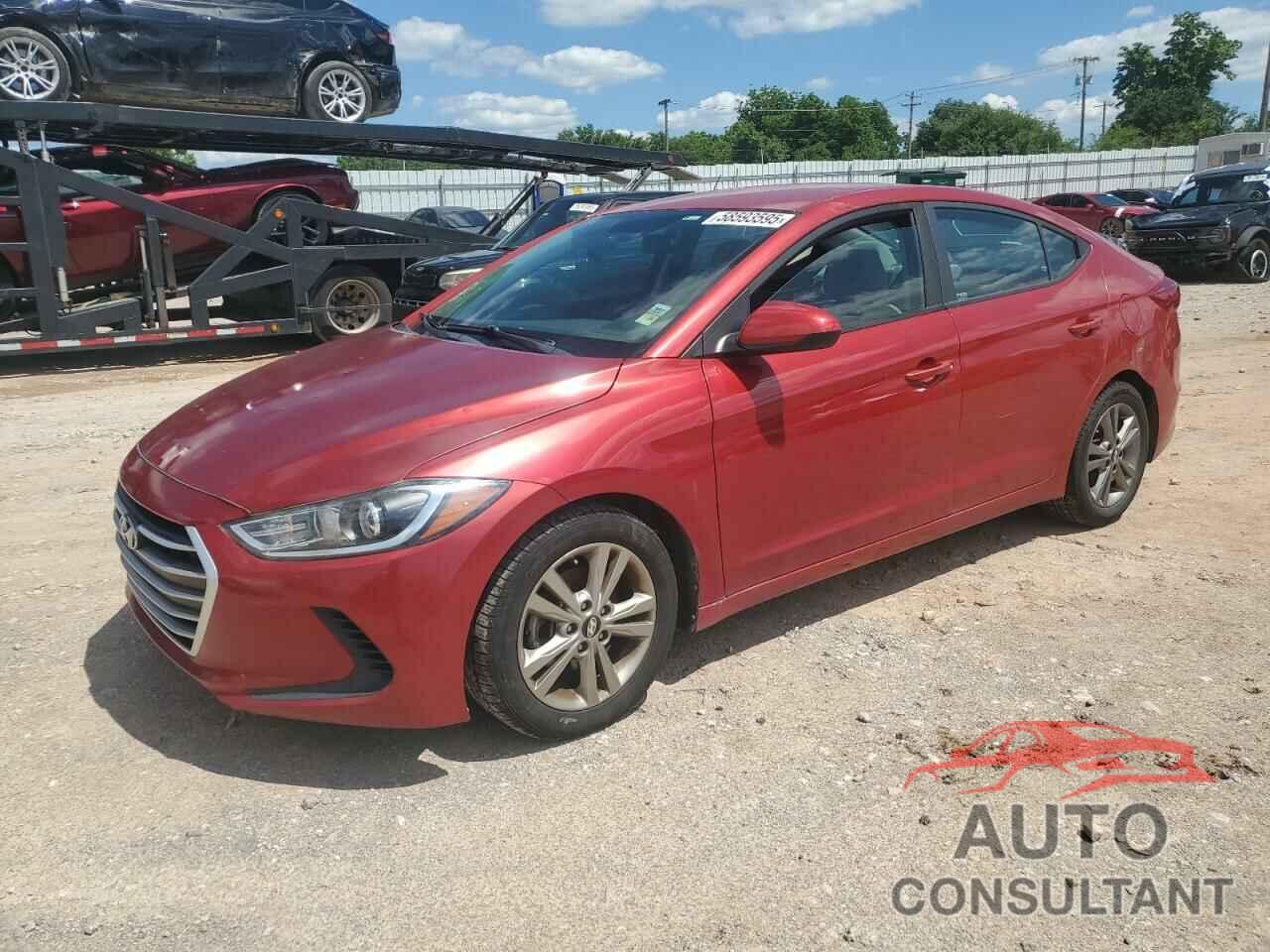 HYUNDAI ELANTRA 2018 - 5NPD84LF9JH294553