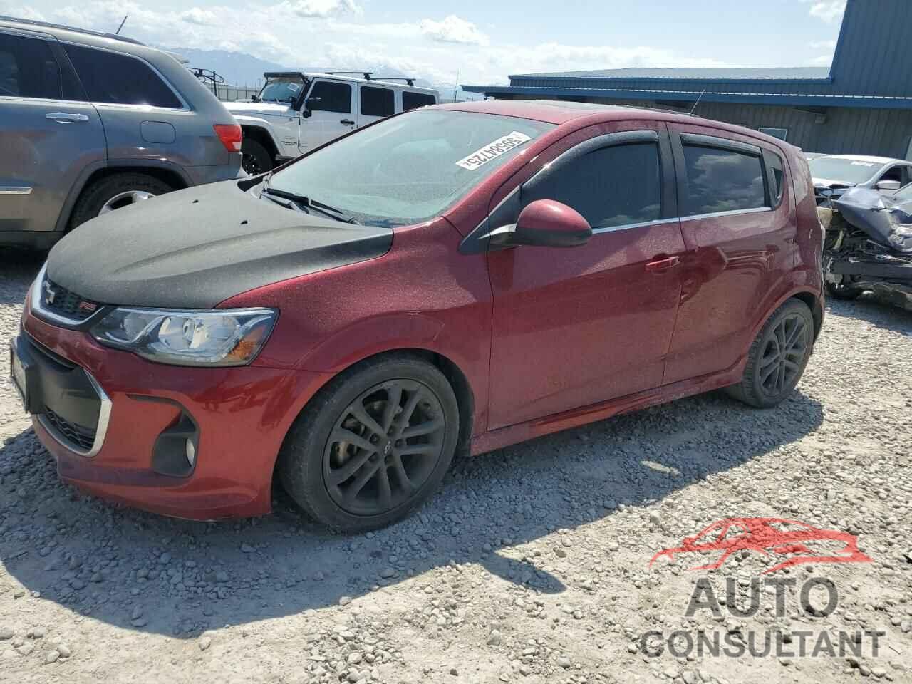 CHEVROLET SONIC 2018 - 1G1JD6SB3J4106035