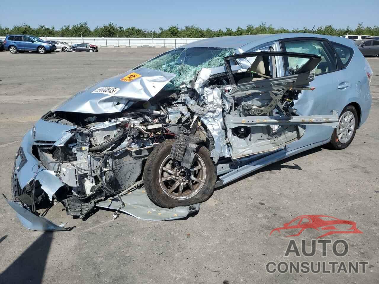 TOYOTA PRIUS 2012 - JTDZN3EU5C3041006