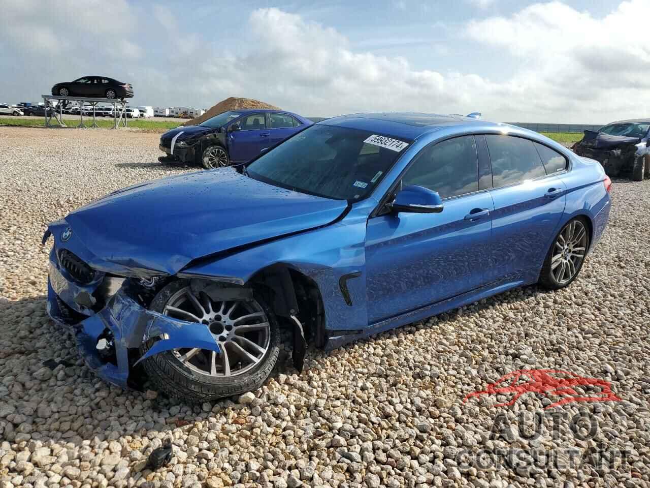 BMW 4 SERIES 2017 - WBA4F7C31HG788155