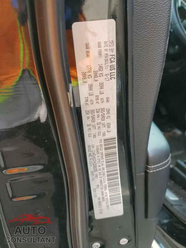 DODGE DURANGO 2017 - 1C4RDHEG7HC936255