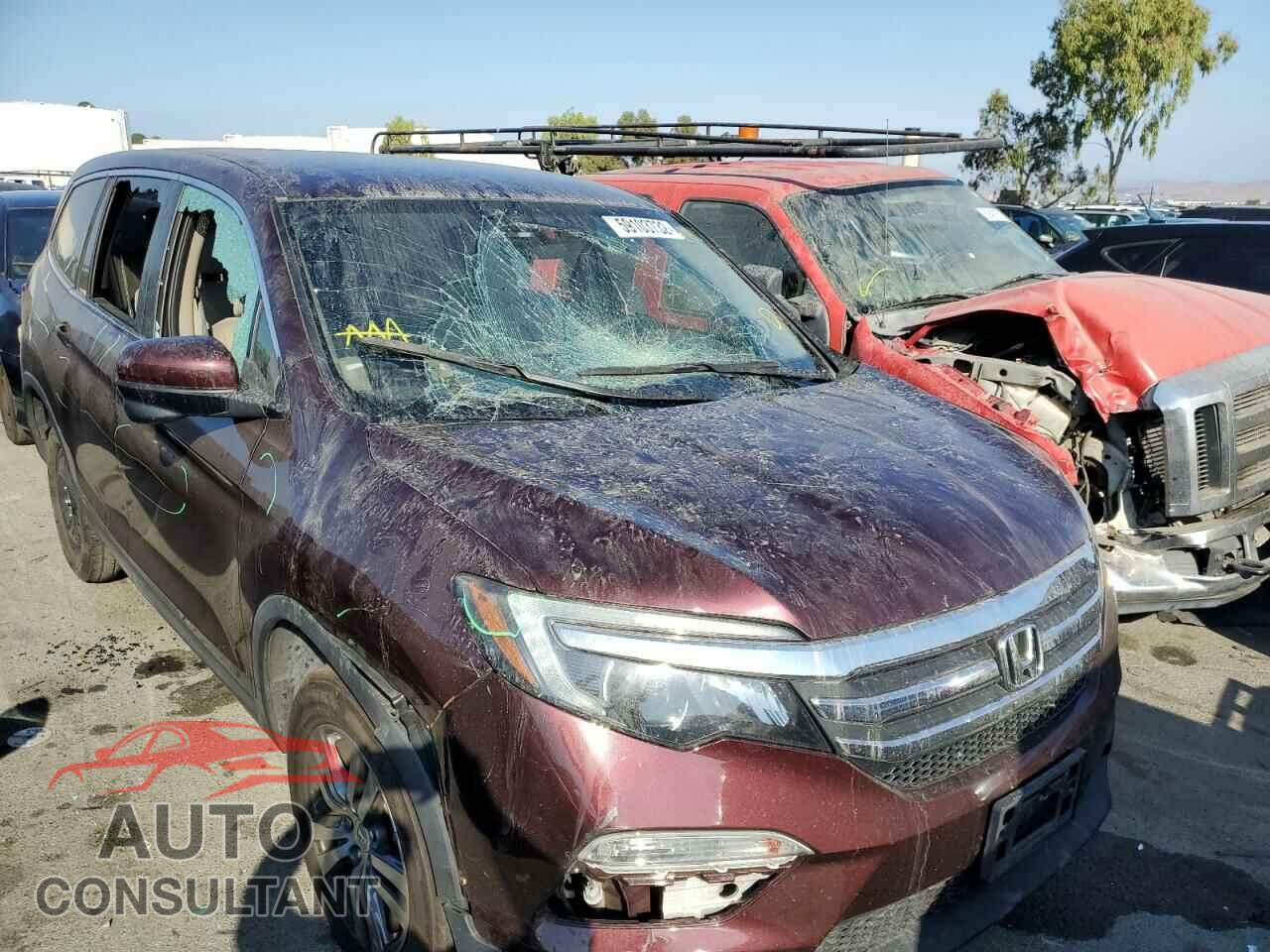HONDA PILOT 2017 - 5FNYF5H32HB039960