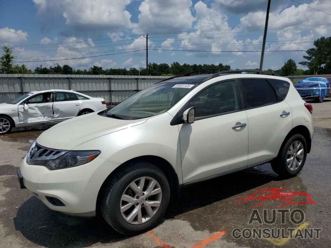 NISSAN MURANO 2012 - JN8AZ1MU6CW109601