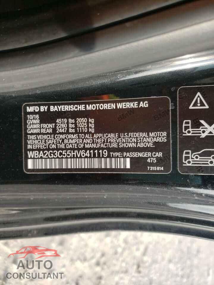 BMW M2 2017 - WBA2G3C55HV641119