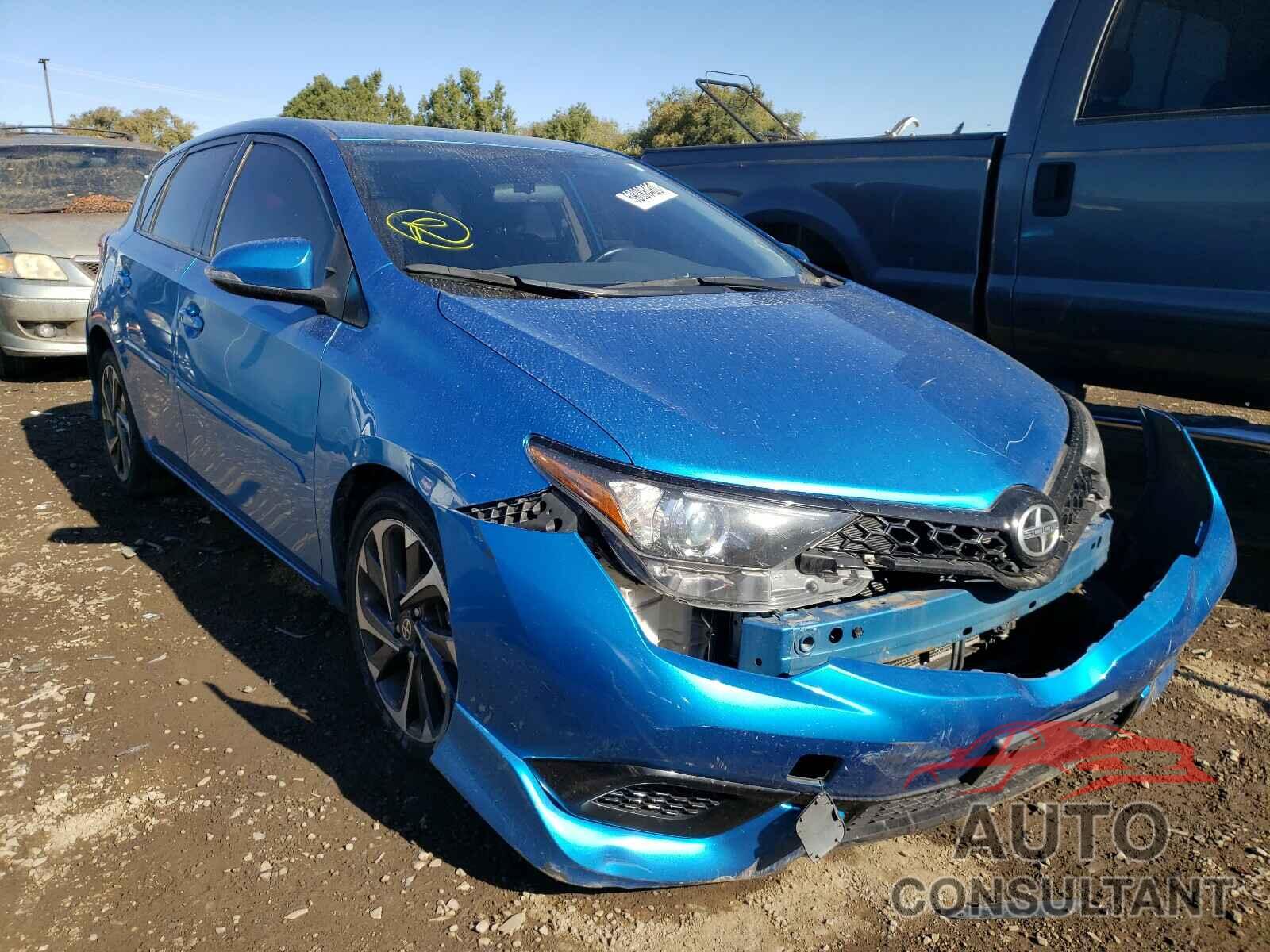 TOYOTA SCION 2016 - JTNKARJE7GJ506655