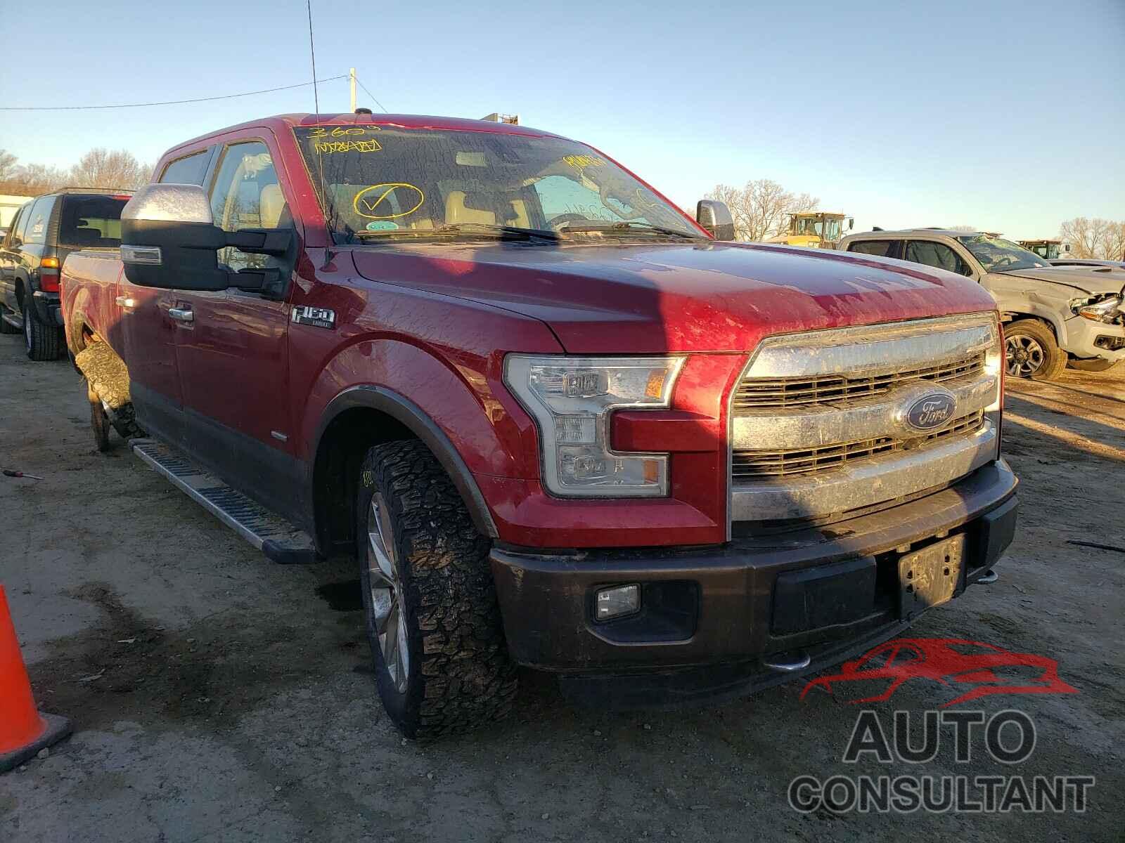 FORD F150 2016 - 1FTFW1EG6GFA36321