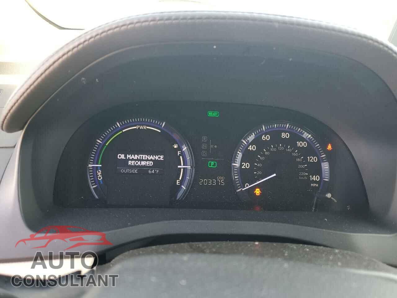 LEXUS HS 2010 - JTHBB1BA0A2020543