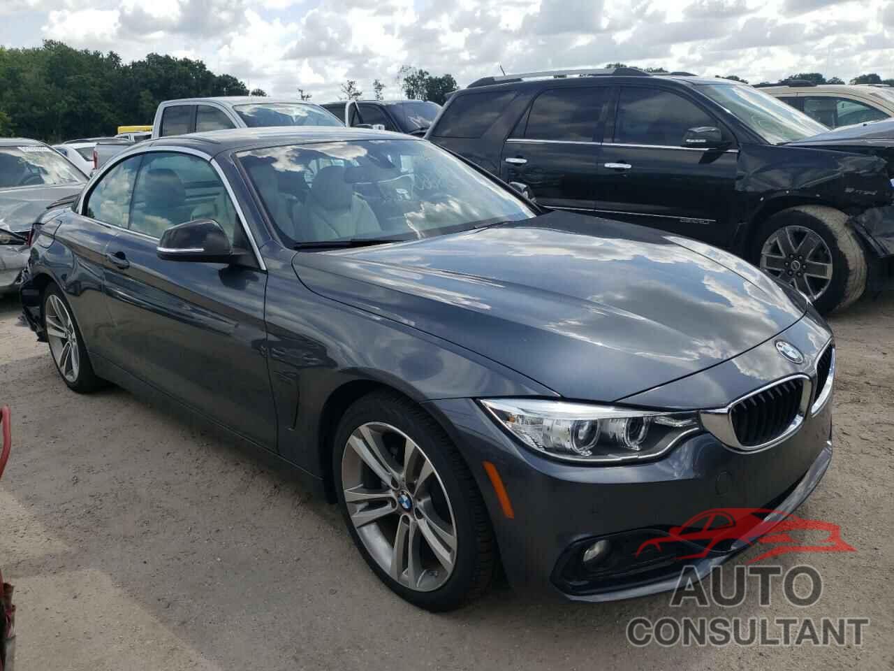 BMW 4 SERIES 2017 - WBA4U7C55H5D43309