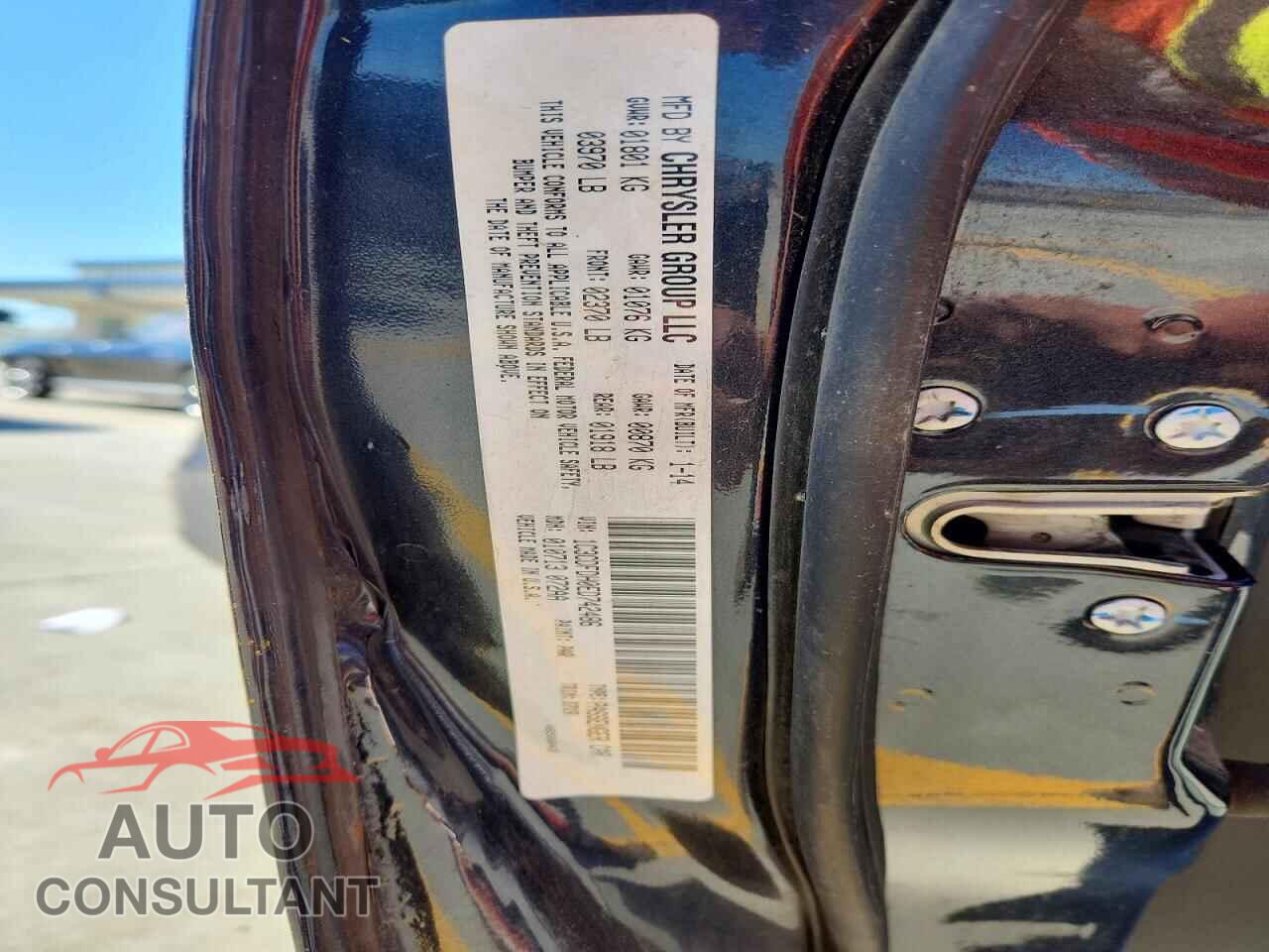 DODGE DART 2014 - 1C3CDFDH0ED742486