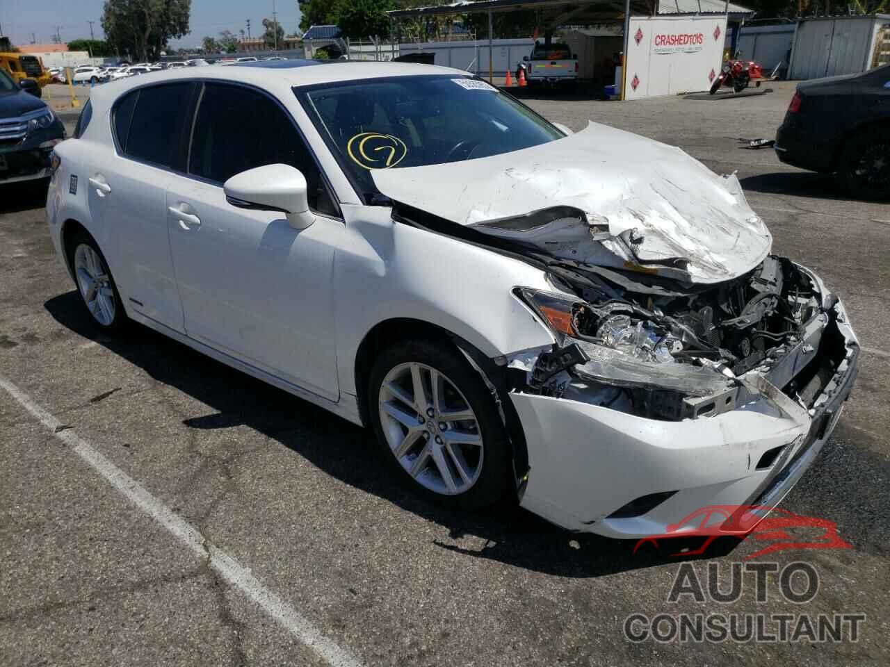 LEXUS CT 200 2017 - JTHKD5BH7H2291589