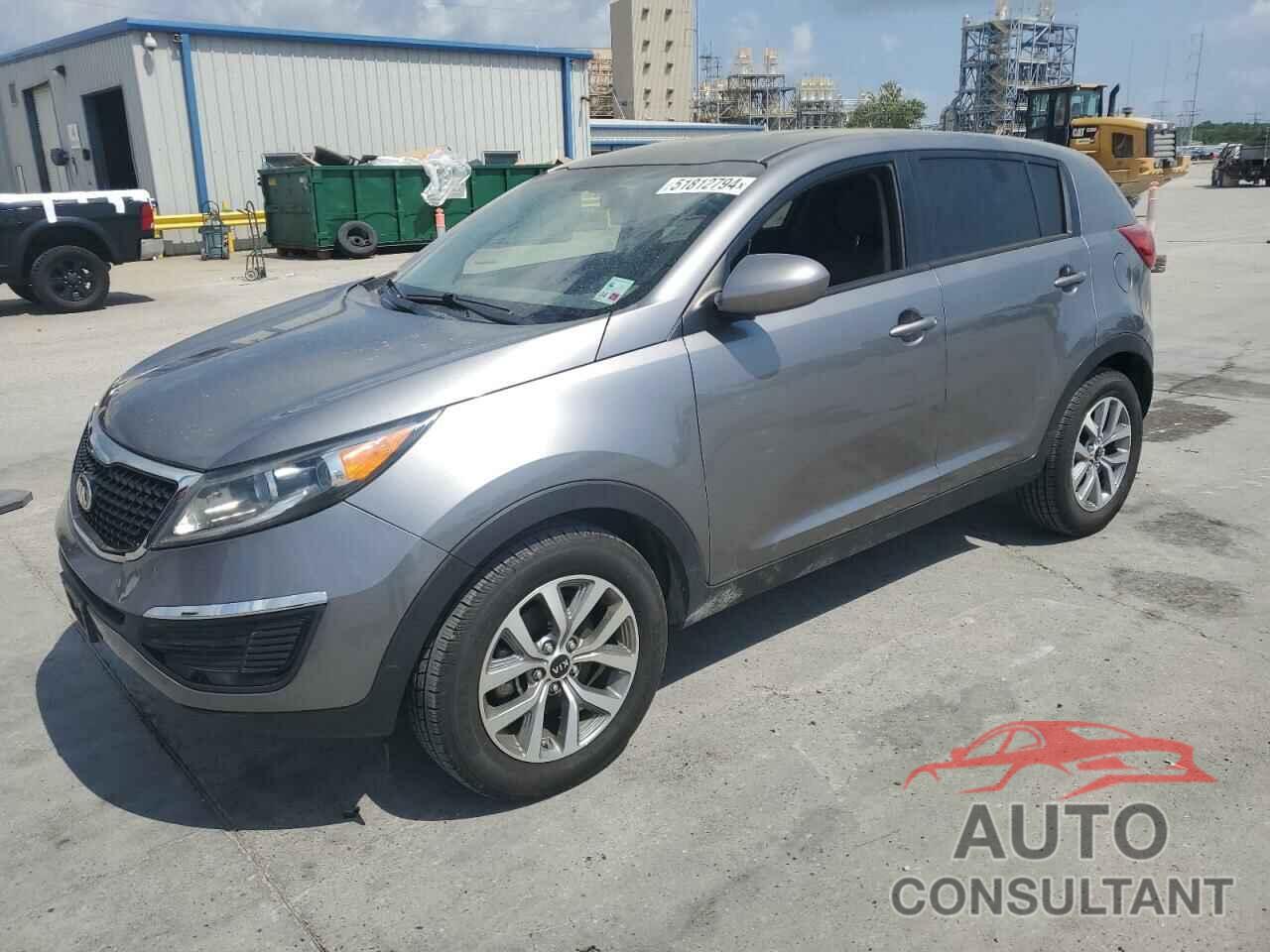 KIA SPORTAGE 2016 - KNDPB3AC7G7813680