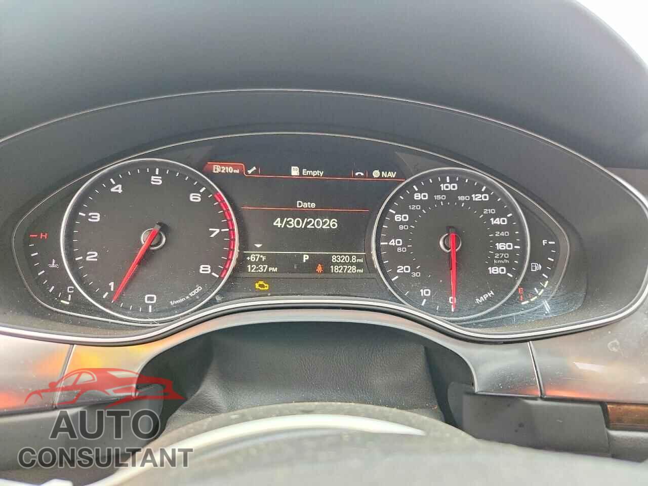 AUDI A6 2013 - WAUGFAFC6DN025527