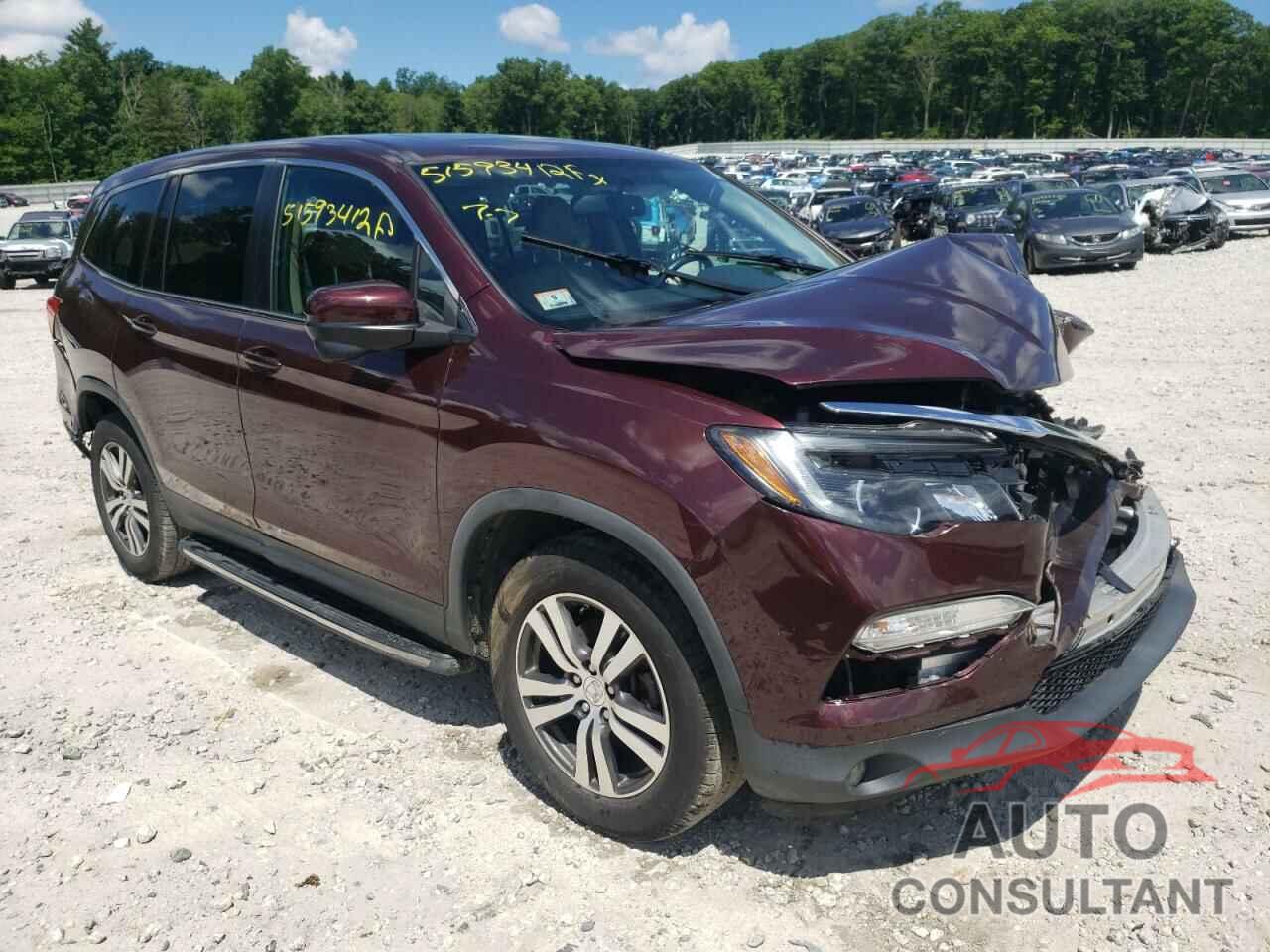 HONDA PILOT 2016 - 5FNYF6H59GB006850