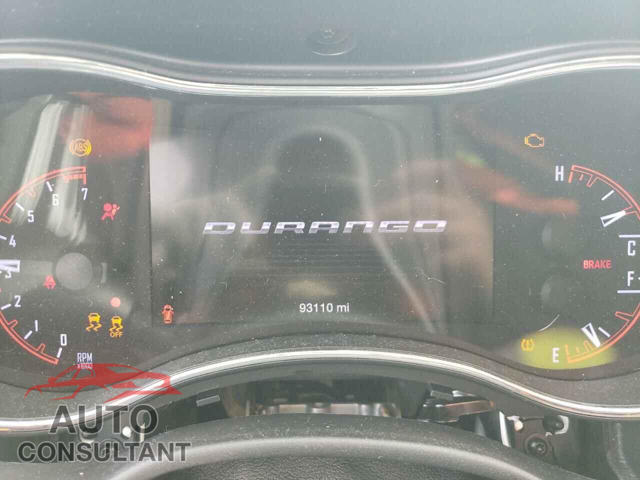 DODGE DURANGO 2017 - 1C4RDJDG9HC661500