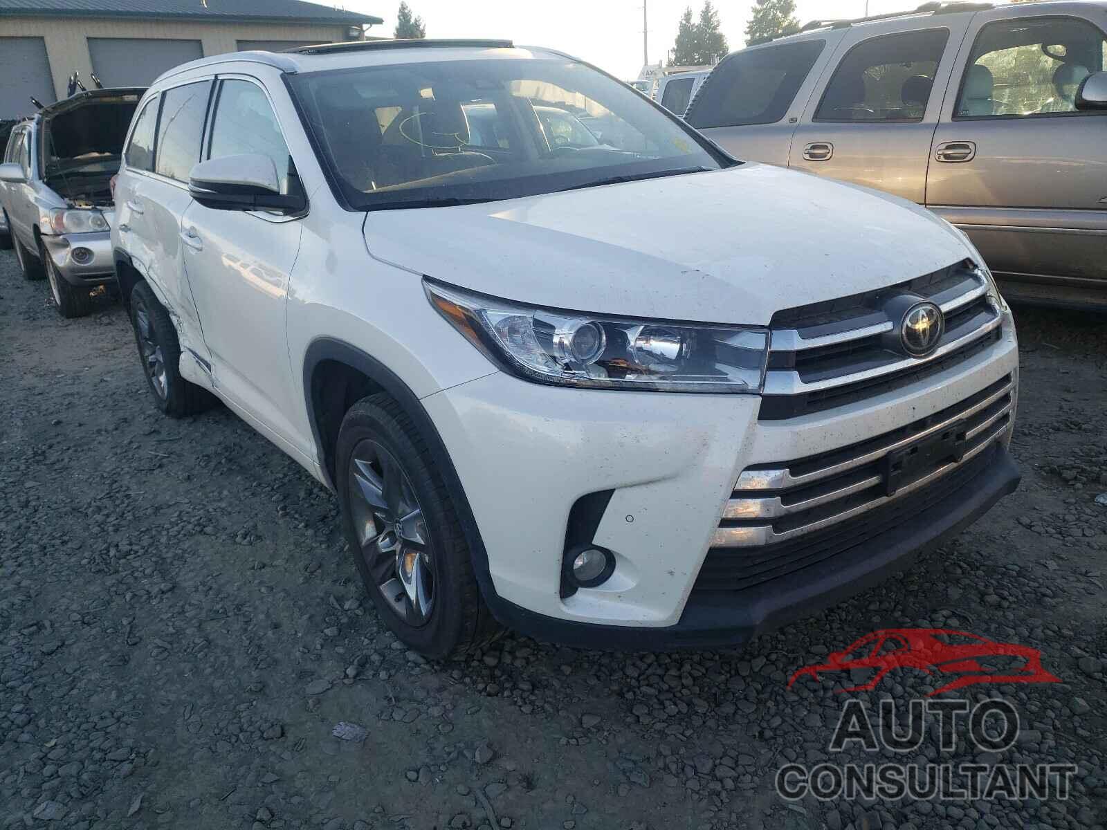 TOYOTA HIGHLANDER 2017 - 5TDYZRFH5HS216848