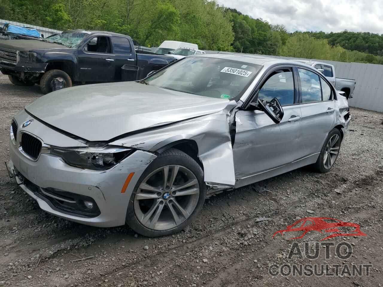 BMW 3 SERIES 2016 - WBA8E3G58GNU38640