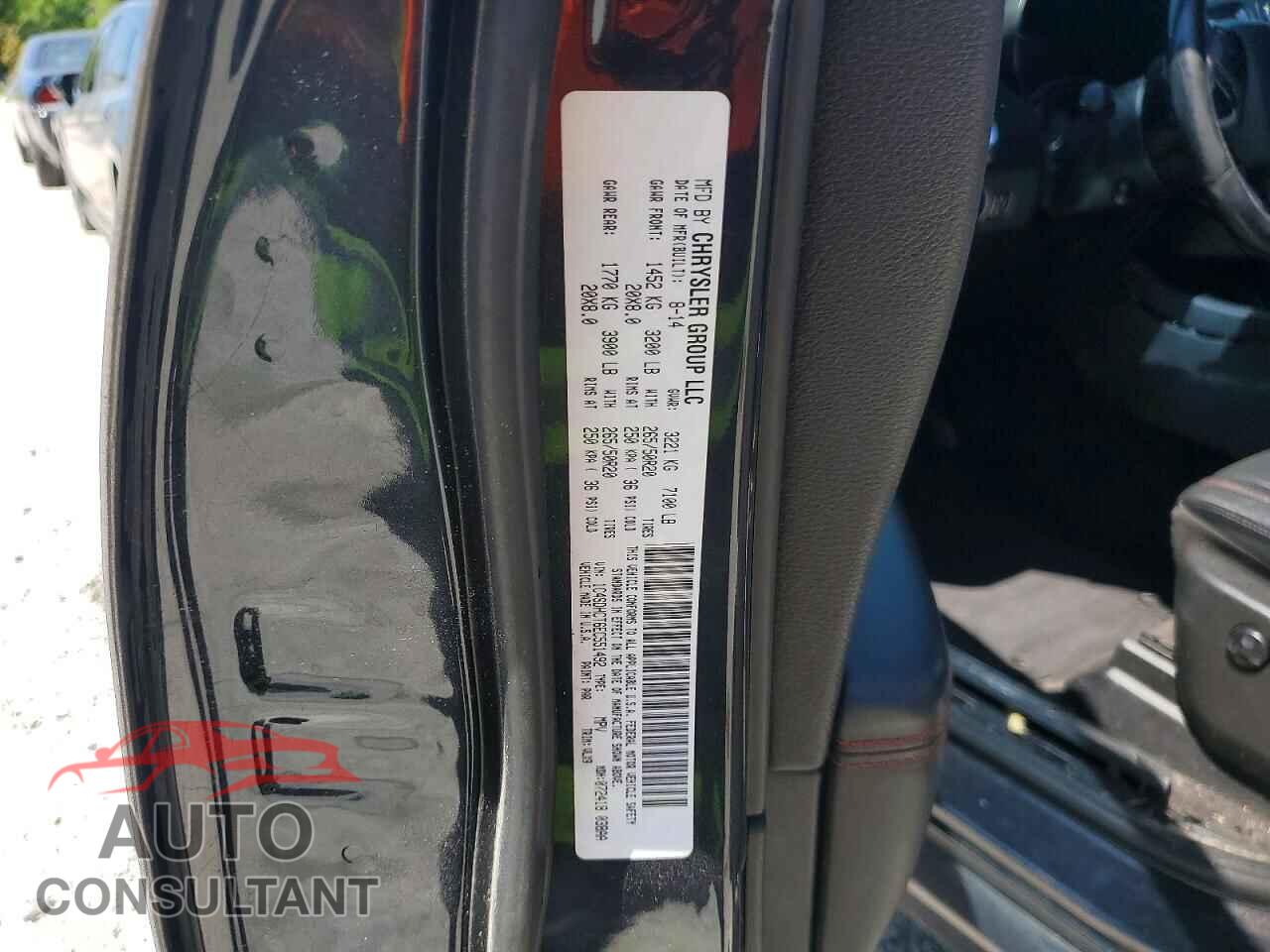 DODGE DURANGO 2014 - 1C4SDHCT6EC551492