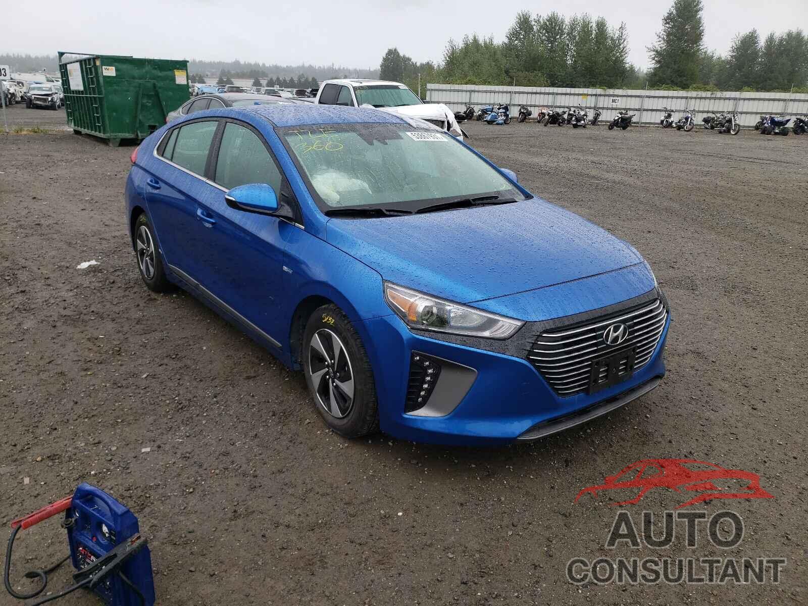 HYUNDAI IONIQ 2017 - KMHC75LC3HU039788