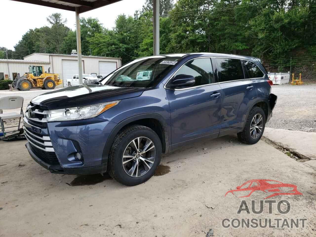 TOYOTA HIGHLANDER 2017 - 5TDZZRFH1HS199521