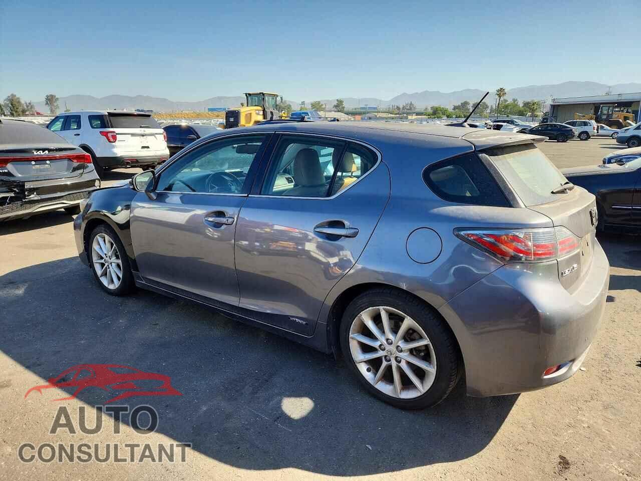 LEXUS CT 200 2012 - JTHKD5BH9C2115569