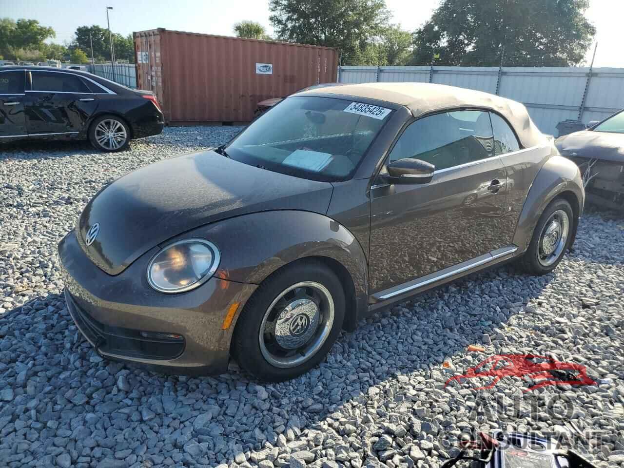 VOLKSWAGEN BEETLE 2013 - 3VW5P7ATXDM804003