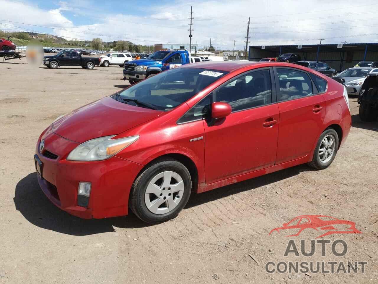 TOYOTA PRIUS 2010 - JTDKN3DU8A1102036