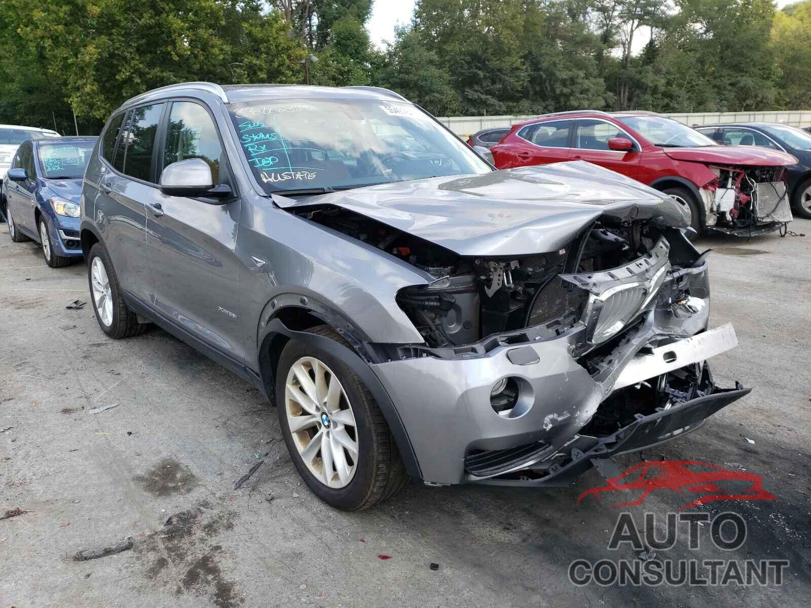 BMW X3 2016 - 5UXWX9C59G0D67167